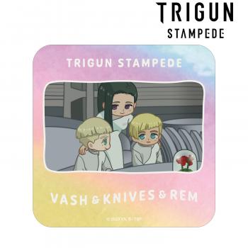 【予約2025年02月】TVアニメ「TRIGUN STAMPEDE」 ヴァッシュ&ナイヴズ&レム ゆるコマ オーロラステッカー アルマビアンカ