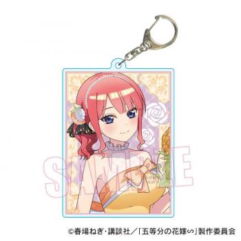 【予約2024年10月】ちょいデカアクリルキーホルダー 五等分の花嫁∽/中野 二乃 オレンジデーver. ベルハウス