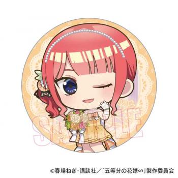 【予約2024年10月】缶バッジ 五等分の花嫁∽/中野 二乃 オレンジデーver. ベルハウス