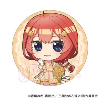 【予約2024年10月】缶バッジ 五等分の花嫁∽/中野 五月 オレンジデーver. ベルハウス