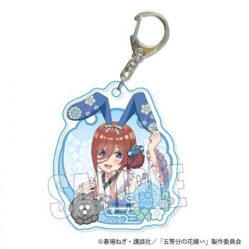 【予約2024年10月】アクリルキーホルダー 五等分の花嫁∽/中野 三玖 和装バニーver. ベルハウス