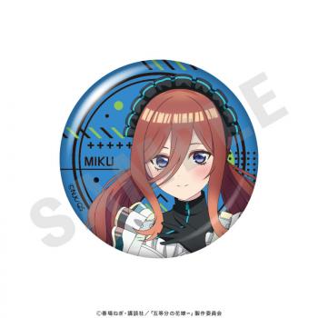 【予約2024年10月】五等分の花嫁∽ スタンド缶バッジ 中野三玖 coly