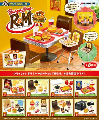 【予約2024年12月】Burger Shop R&M 8パック入りBOX リーメント