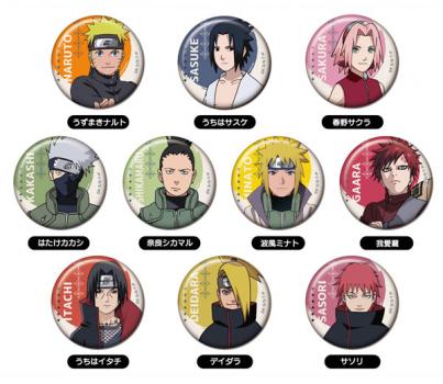 【予約2024年11月】NARUTO-ナルト- 疾風伝 CANバッジ A BOX (10パック入り) バンダイ