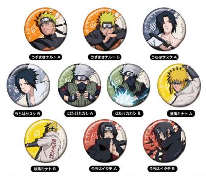 【予約2024年11月】NARUTO-ナルト- 疾風伝 CANバッジ B BOX (10パック入り) バンダイ