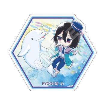 【予約2024年12月】文豪ストレイドッグス Sketchu! 水族館 ステッカー フョードル・D GRANUP