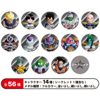 【予約2025年01月】「ドラゴンボールZ」 コレクティブルメダル Vol.1 14パック入りBOX ヒキダシ