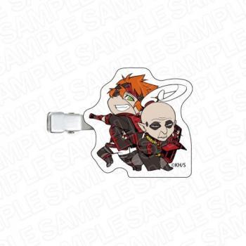 【予約2024年12月】D.Gray-man アクリルヘアクリップ ラビ&ブックマン コンテンツシード