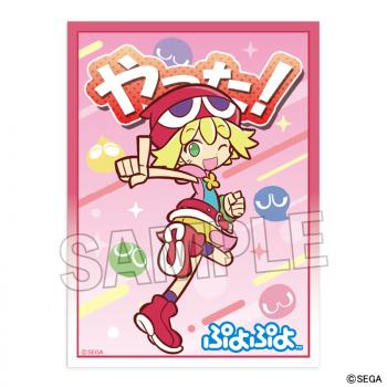 【予約2025年01月】ぷよぷよ イラストスリーブNT アミティ 「やった！」ver. PROOF