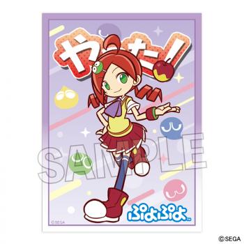 【予約2025年01月】ぷよぷよ イラストスリーブNT りんご 「やった！」ver. PROOF