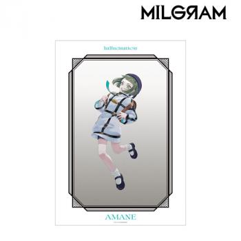 【予約2024年12月】MILGRAM -ミルグラム- 描き下ろし アマネ LIVE EVENT「hallucination」ver. A3マット加工ポスター アルマビアンカ