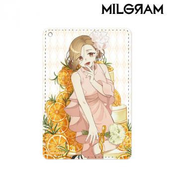 【予約2024年12月】MILGRAM -ミルグラム- 描き下ろしイラスト マヒル バースデーver. 1ポケットパスケース アルマビアンカ