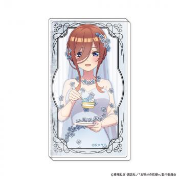 【予約2024年12月】五等分の花嫁∽ アクリルブロック First Bite Ver. C 中野三玖 ジーベック