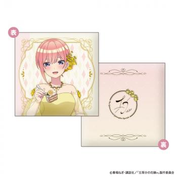 【予約2024年12月】五等分の花嫁∽ スクエアミニクッション First Bite Ver. A 中野一花 ジーベック