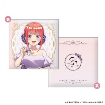 【予約2024年12月】五等分の花嫁∽ スクエアミニクッション First Bite Ver. B 中野二乃 ジーベック