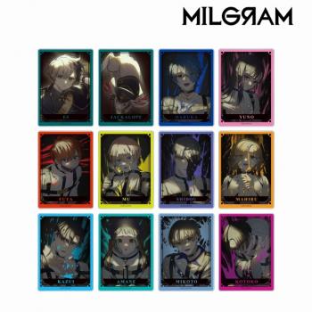 【予約2024年12月】MILGRAM -ミルグラム- 描き下ろし 2nd Anniversary ver. トレーディング アクリルカード 12パック入りBOX アルマビアンカ