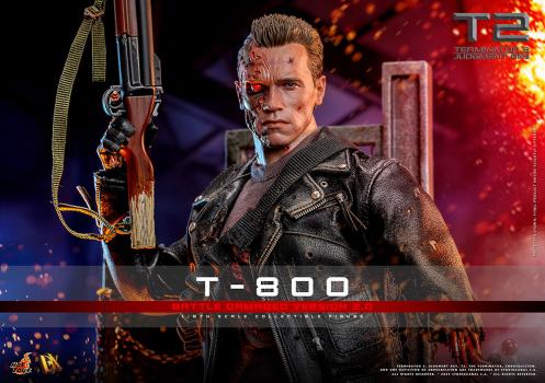 【予約2025年10月】ムービー・マスターピース DX 『ターミネーター2』 1/6スケールフィギュア T-800(バトルダメージ/2.0版) ホットトイズ