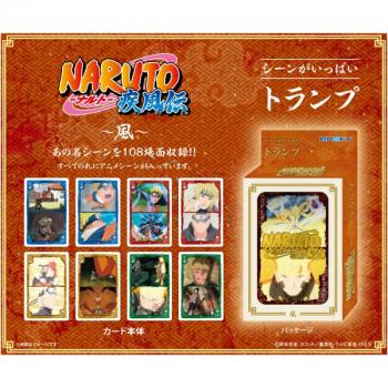 【予約2024年11月】NARUTO-ナルト- 疾風伝 シーンがいっぱいトランプ 風 6パック入りBOX エンスカイ