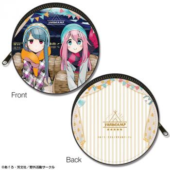 【予約2024年11月】ゆるキャン△ まるっとレザーケース デザイン03(各務原なでしこ&志摩リン/B) ライセンスエージェント