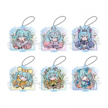 【予約2024年11～12月】初音ミク あやかしステージ アクリルキーチェーン 6パック入りBOX ツインクル