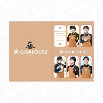 【予約2024年11月】GOALOUS5 クリアファイル Cafe ver. コンテンツシード