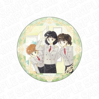 【予約2024年11月】ひかわきょうこ 画業45周年 Anniversary Shop グリッターカンバッジ 女の子は余裕! コンテンツシード