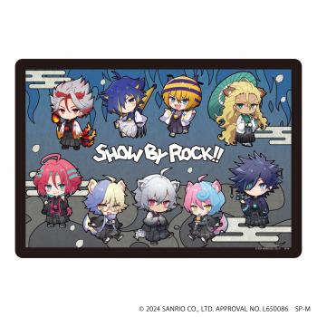 【予約2024年10月】キャラクリアケース「SHOW BY ROCK!!」46/和服ver. 集合デザイン(ミニキャライラスト) A3