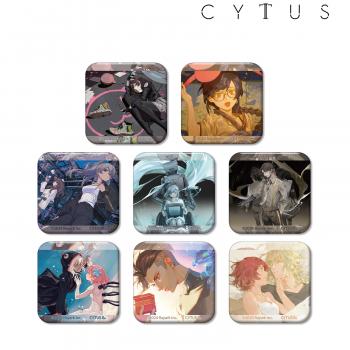 【予約2025年02月】Cytus II トレーディング楽曲イラストスクエア缶バッジ 8パック入りBOX アルマビアンカ