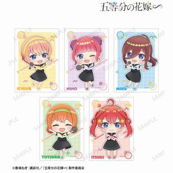 【予約2025年03月】五等分の花嫁∽ ちびキャラ ブロマイド5枚セット ver.A アルマビアンカ