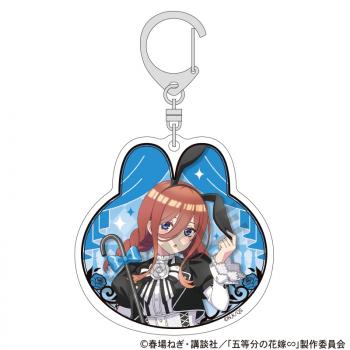 【予約2024年12月】五等分の花嫁 アクリルキーホルダー 中野三玖 モノクロバニードレス クラックス