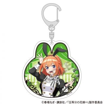 【予約2024年12月】五等分の花嫁 アクリルキーホルダー 中野四葉 モノクロバニードレス クラックス