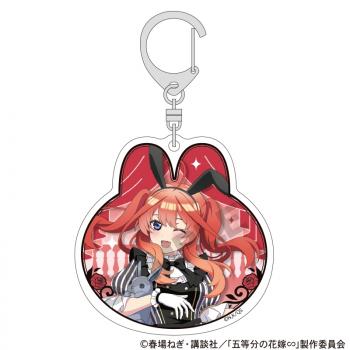 【予約2024年12月】五等分の花嫁 アクリルキーホルダー 中野五月 モノクロバニードレス クラックス