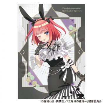 【予約2024年12月】五等分の花嫁 シングルクリアファイル 中野二乃 モノクロバニードレス クラックス