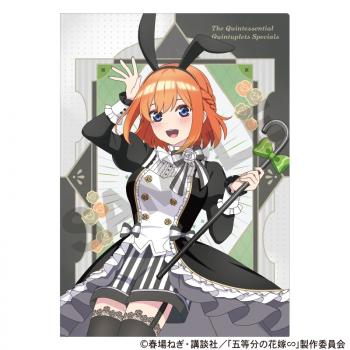 【予約2024年12月】五等分の花嫁 シングルクリアファイル 中野四葉 モノクロバニードレス クラックス