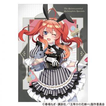 【予約2024年12月】五等分の花嫁 シングルクリアファイル 中野五月 モノクロバニードレス クラックス