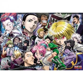 【予約2024年11月】HUNTER×HUNTER 1000ピースジグソーパズル No.1000T-529 緋の目×対決×幻影旅団 エンスカイ