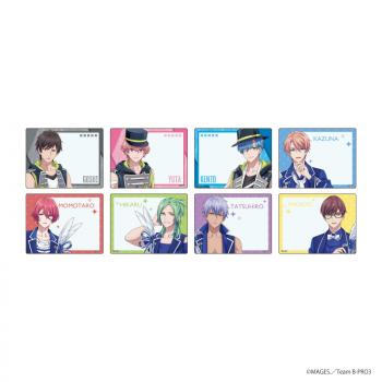 【予約2024年10月】アクリルカード「B-PROJECT〜熱烈＊ラブコール〜」04/BOX02 ブラインド(全8種)(公式イラスト) 8パック入りBOX A3