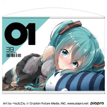 【予約2024年12月】初音ミク 横型100cmタペストリー ぺんたごん Ver. コスパ