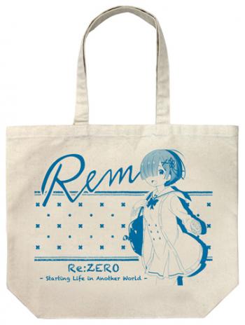 【予約2024年12月】Re:ゼロから始める異世界生活 レム ラージトート 制服Ver./NATURAL コスパ