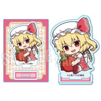 【予約2024年12月】ぎゅぎゅっとミニスタンド 東方Project/フランドール・スカーレット(リンゴ) ベルハウス