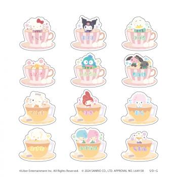 【予約2024年12月】おなまえプレートバッジ「A3!×Sanrio characters」05/S＆S ブラインド(全12種)(ミニキャライラスト) 12パック入りBOX A3