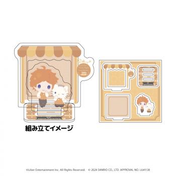 【予約2024年12月】アクリルスタンドプレート「A3!×Sanrio characters」07/皇 天馬×ディアダニエル(ミニキャライラスト) A3