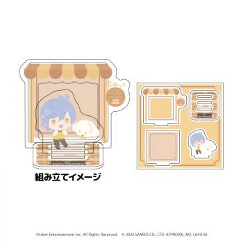 【予約2024年12月】アクリルスタンドプレート「A3!×Sanrio characters」10/斑鳩 三角×こぎみゅん(ミニキャライラスト) A3