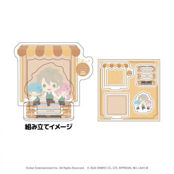 【予約2024年12月】アクリルスタンドプレート「A3!×Sanrio characters」11/三好 一成×リトルツインスターズ(ミニキャライラスト) A3