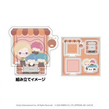 【予約2024年12月】アクリルスタンドプレート「A3!×Sanrio characters」17/古市 左京×ゴロピカドン(ミニキャライラスト) A3