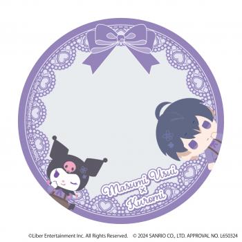 【予約2024年12月】57mm缶デコカバー「A3!×Sanrio characters」02/碓氷 真澄×クロミ(ミニキャライラスト) A3