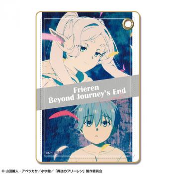 【予約2024年12月】「葬送のフリーレン」 レザーパスケース Ver.2 デザイン08(フリーレン&ヒンメル/B) ライセンスエージェント