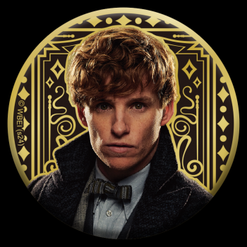 【予約2024年01月】ファンタスティック・ビースト アルティメタルバッジ／Newt Scamander ムービック