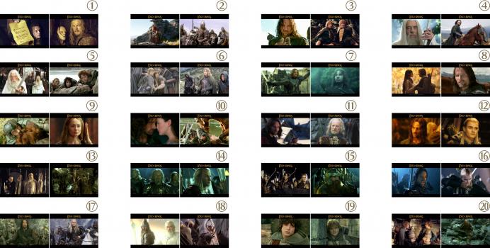 【予約2024年12月】The Lord of the Rings ブロマイドコレクション／B 20パック入りBOX ムービック