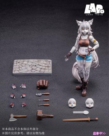 【予約2025年05月】ERA-001 Liya(リヤ) 整備士Ver. 1/12スケール可動フィギュア LADo TOYS